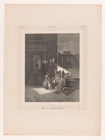 Femme dans un intérieur - Hendrik Frederik Sartor