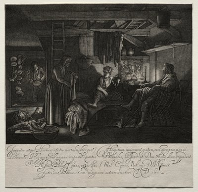 Jupiter et Mercure chez Philémon et Baucis - Hendrik Goudt