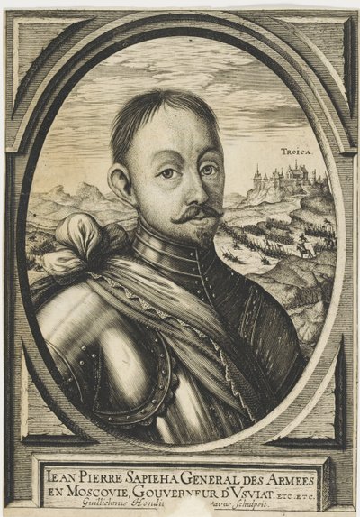 Jan Piotr Sapieha 1569-1611, vers 1630 - Hendrik Hondius the Elder