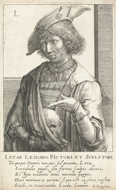 Lucas van Leyden, graveur et peintre néerlandais - Hendrik I Hondius