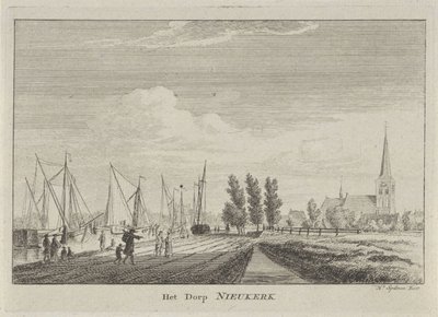 Vue sur Nieuwerkerk aan den IJssel - Hendrik Spilman
