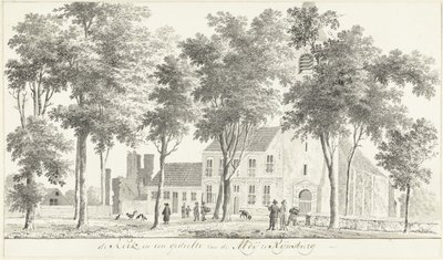 Église et partie de la ruine de l