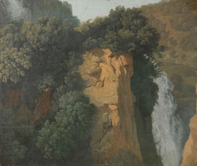 Falaises envahies par la végétation et cascade en Italie - Hendrik Voogd