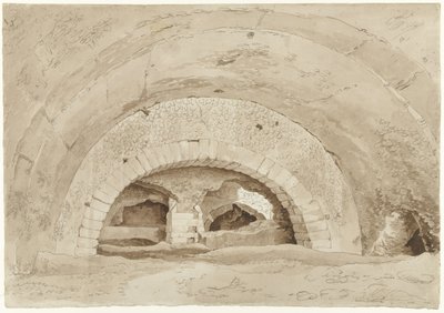 Les soi-disant Écuries de Mécène à Tivoli, Voûtes d