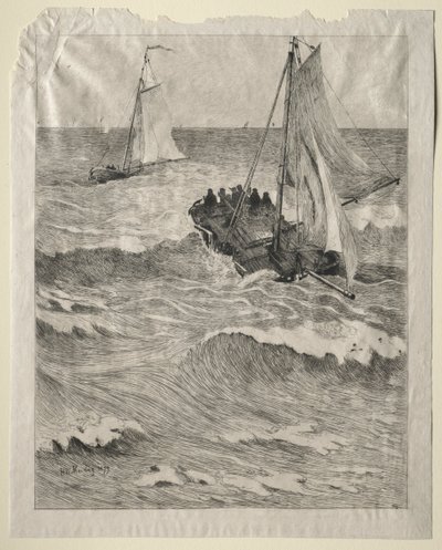 Scène marine, 1879 - Hendrik Willem Mesdag