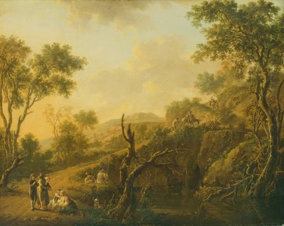 Paysage italien - Hendrik Willem Schweickardt