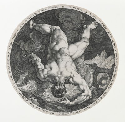 Tantale, des Quatre Déshonorés - Hendrik and Cornelisz. van Haarlem Cornelis Goltzius