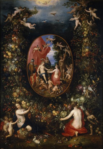 Cybèle et les Saisons, avant 1618 - Hendrik van the Elder Balen