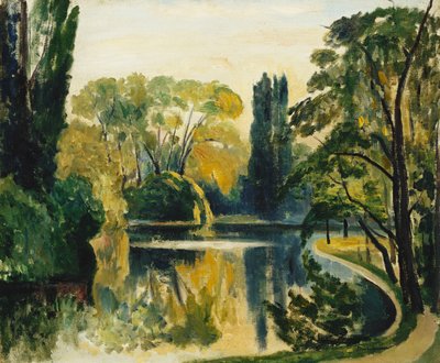 Le Lac Saint-James, Bois de Boulogne - Henri Charles Manguin