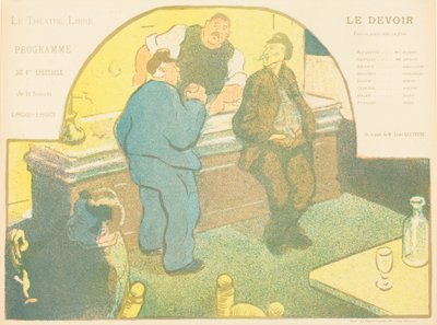 Die Pflicht - Henri-Gabriel Ibels