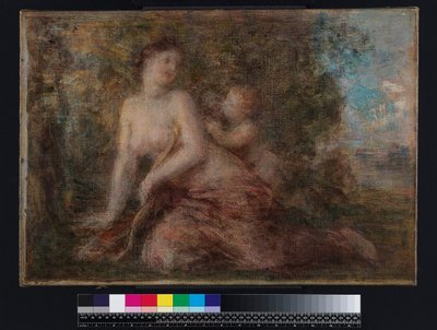 Vénus et Cupidon - Henri (attr. to) Fantin Latour