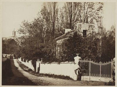 Rue à Louveciennes - Henri Bevan