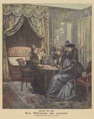 Le Tireur de cartes - Henri Cain