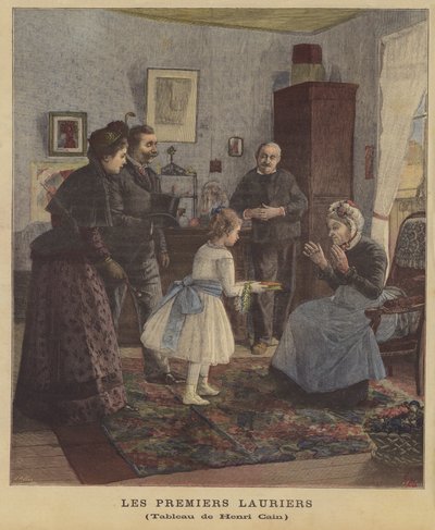 Les premiers lauriers - Henri Cain