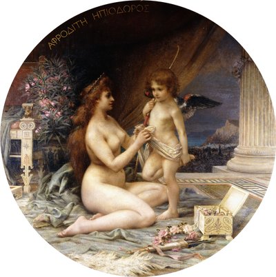 Aphrodite et Éros - Henri Camille Danger
