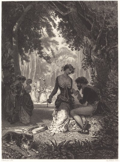 Danseurs italiens - Henri Charles Antoine Baron