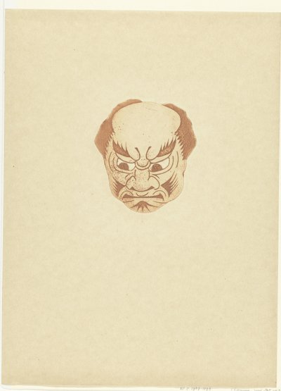 Masque avec visage d
