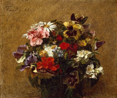 Bouquet de fleurs - Ignace Henri Jean Fantin Latour