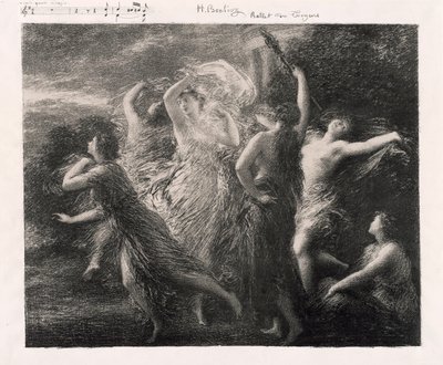 Danse des Troyens - Henri Fantin-Latour