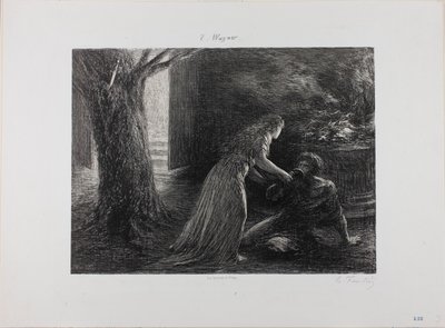 Début de la Walkyrie - Henri Fantin-Latour