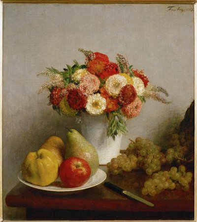 Fleurs et fruits - Henri Fantin-Latour