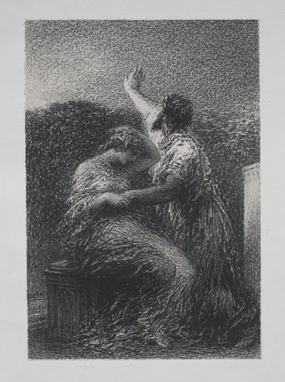 Le mage Baltazar et Fatime - Henri Fantin-Latour