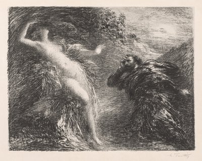 Manfred et Astarté - Henri Fantin-Latour