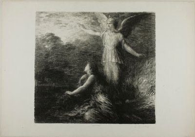 Paradis et le Péri (Ouverture), première planche - Henri Fantin-Latour