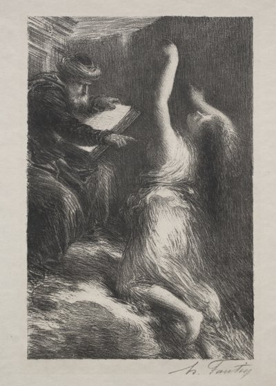 Parsifal, Acte II : Évocation de Kundry - Henri Fantin-Latour