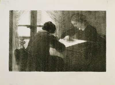 Les Brodeuses, No. 2 - Henri Fantin-Latour