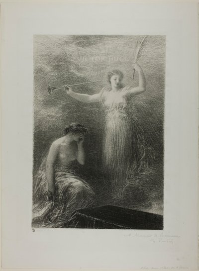 À Victor Hugo - Henri Fantin-Latour