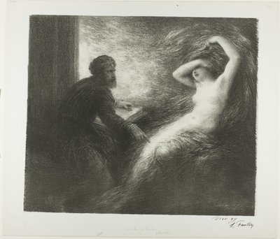 Évocation de Kundry - Ignace Henri Jean Fantin Latour