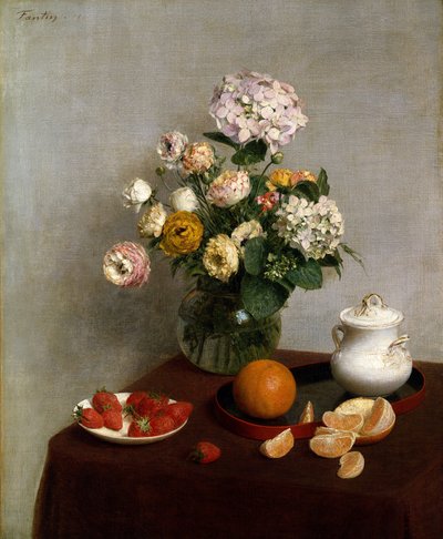 Fleurs et fruits - Henri Fantin Latour