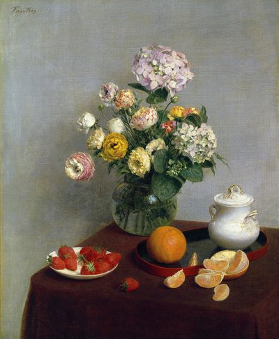 Fleurs et fruits - Henri Fantin Latour