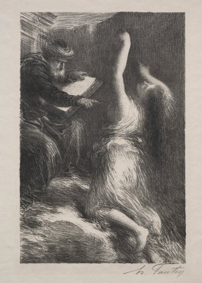 Parsifal, Acte II : Évocation de Kundry - Ignace Henri Jean Fantin Latour