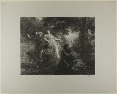 Pastorale - Ignace Henri Jean Fantin Latour