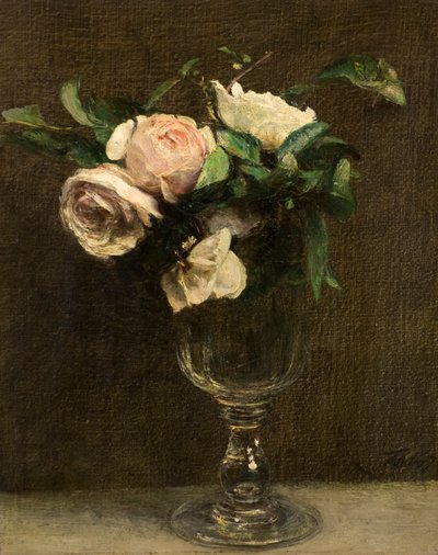 Roses - Ignace Henri Jean Fantin Latour