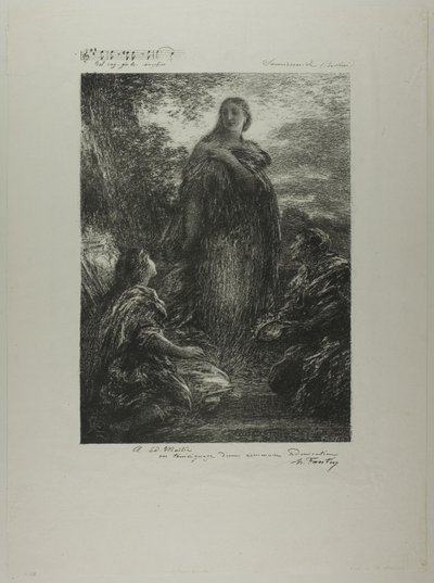 Sémiramis - Ignace Henri Jean Fantin Latour