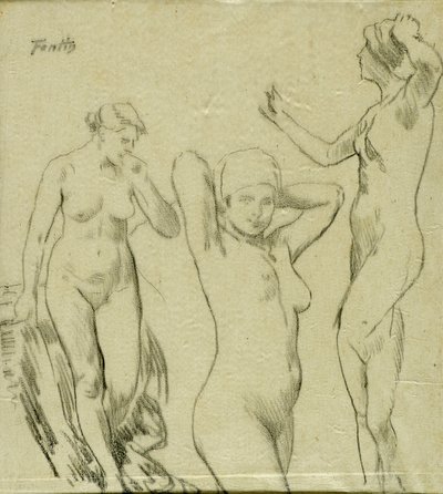Étude [Nus féminins] - Ignace Henri Jean Fantin Latour