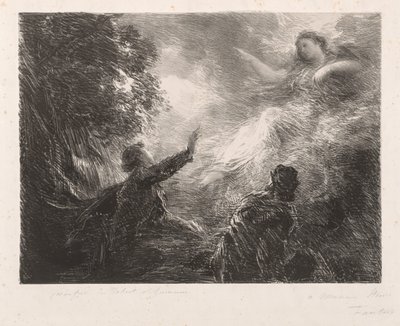 La Fée des Alpes - Ignace Henri Jean Fantin Latour