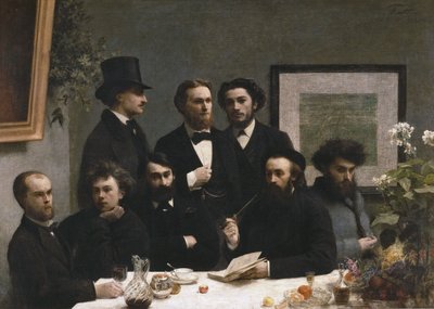 Un coin de table - Henri Fantin Latour
