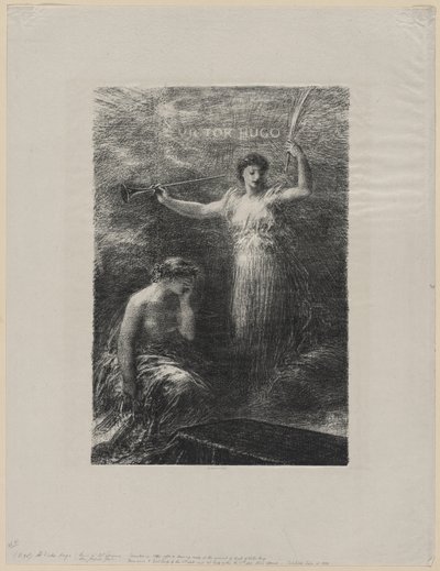 À Victor Hugo - Ignace Henri Jean Fantin Latour