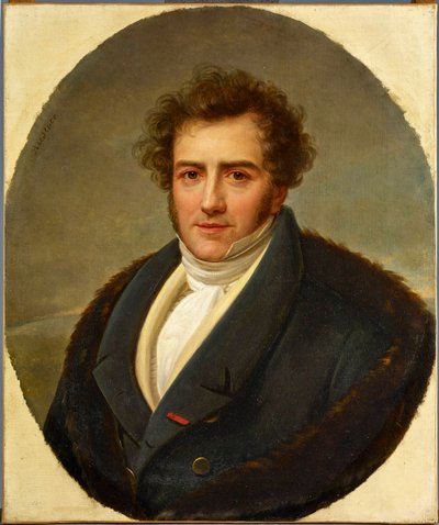 Portrait du compositeur François-Adrien Boieldieu (1775-1834), par Riesener, Henri-François (1767-1828). Huile sur toile. Philharmonie de Paris - Henri Francois Riesener