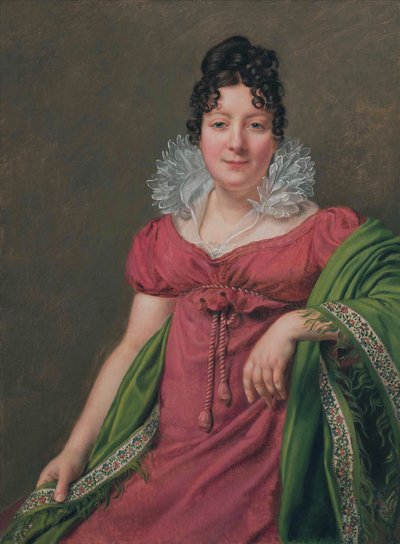 Marie Thérèse Étiennette Bourgoin, by Henri-François Riesener - Henri Francois Riesener