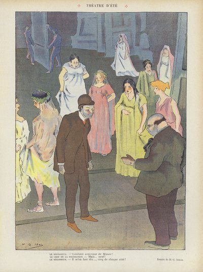 Illustration pour Le Rire - Henri Gabriel Ibels