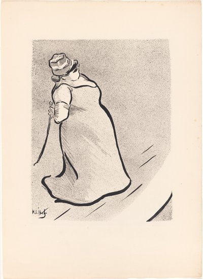 Jeanne Bloch, from Le Café-Concert - Henri Gabriel Ibels