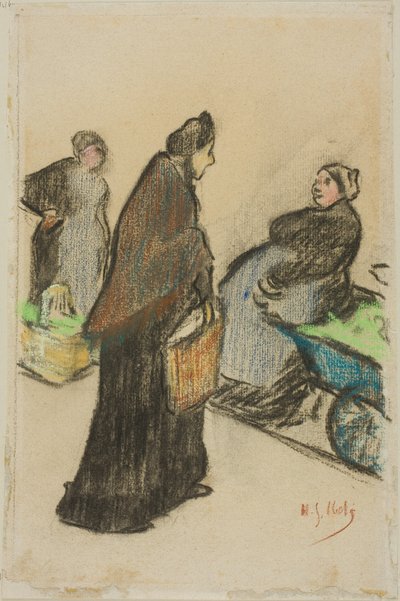Femmes du marché - Henri Gabriel Ibels
