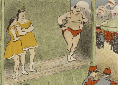 Programme pour la production du Théâtre Libre de Le Grappin et L