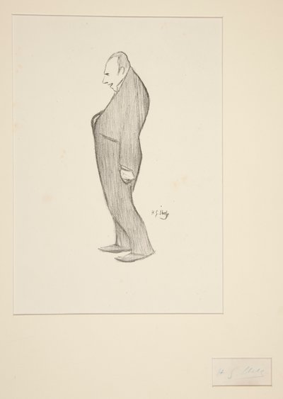 Homme debout - Henri Gabriel Ibels