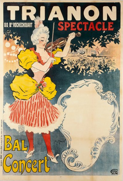 Spectacle Bal Concert du Trianon, 1897 - Henri Georges Meunier